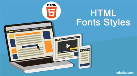 HTML Fonts Styles Top 6 Fonts Style Of HTML With Examples