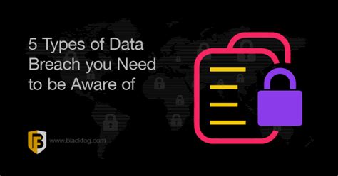 What Types Of Data Breaches Do You Need To Know About In Blackfog