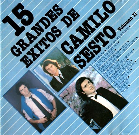 Camilo Sesto Grandes Exitos De Camilo Sesto Volumen Ii Cd