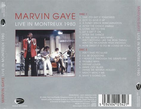 Cd Marvin Gaye Live In Montreux Colecionadores Discos