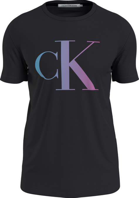 Calvin Klein Slim Monogram T Shirt Ck Black J Style Menswear