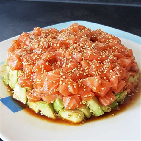 Tartar de salmón casero MadreatGirl Receta fácil y sencilla