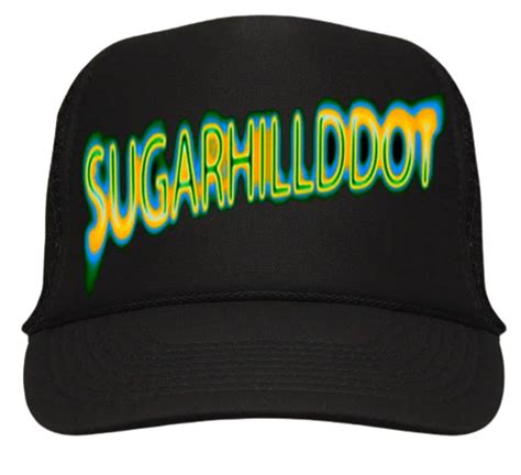 Sugarhill Ddot Merch Heavy Merch Black Trucker Hat Whats On The Star