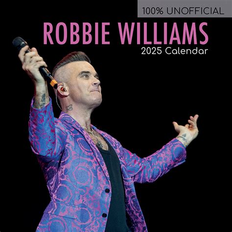 Robbie Williams Calendar Kylen Minerva