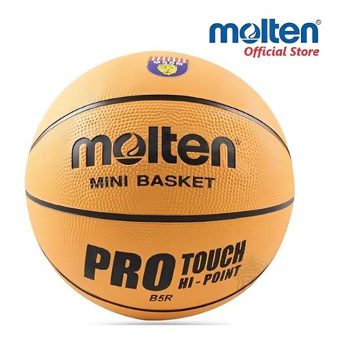 Free Nylon Bag Basketball Sz 5 Molten Lb5r Pro Touch Rubber Mssm