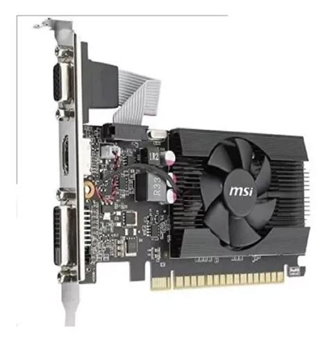 Tarjeta De Video Nvidia MSI GeForce 700 Series GT 710 GT 710 2GD3 LP