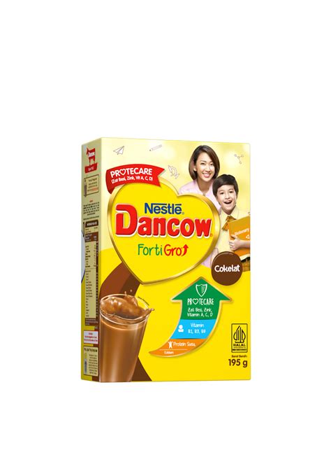 DANCOW FortiGro Cokelat 195gr DANCOW Parenting Center