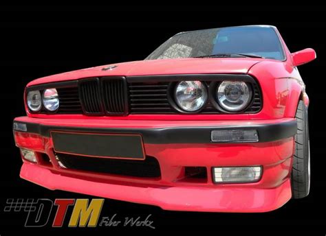 Bmw 3 Series Dtm Fiberwerkz E36 M3 Style Front Bumper E30 E36 M3 S