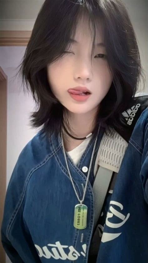 Asian Tomboy Haircut Short Hair Tomboy Korean Haircut Girl Short