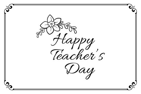 Premium Vector Happy Teachers Day Lettering Vector Illustration