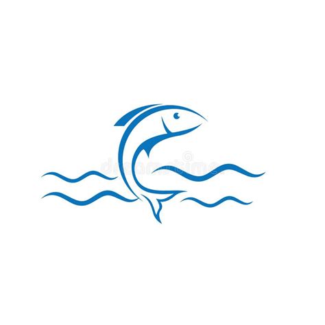 Dolphin Jump Water Logo and Symbols Stock Vector - Illustration of ...