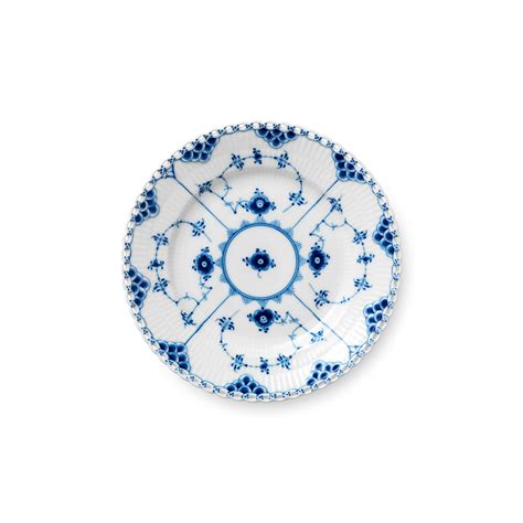 Blue Fluted Full Lace Plate 17 Cm Royal Copenhagen