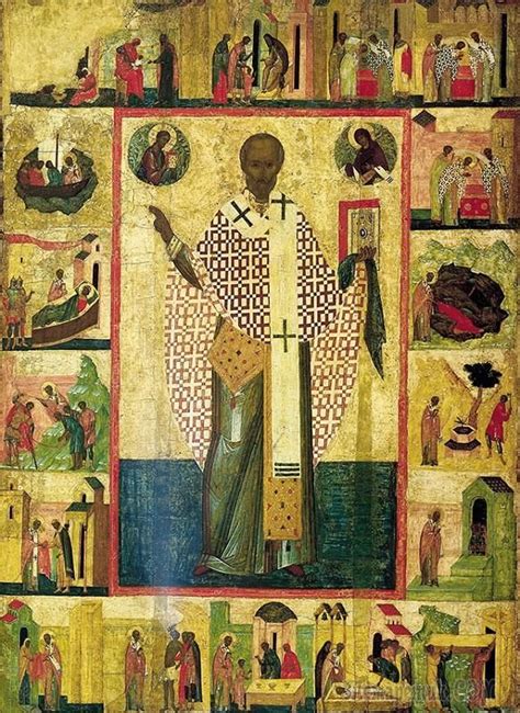 Изображения святителя Николая - от древнерусских до почти современных в ...