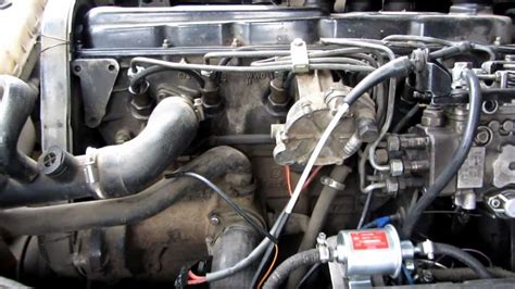 Volkswagen Lt 28 Act Engine Started With The Hkt Fuel Pump Youtube