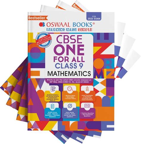 Oswaal Cbse One For All Class 9 English Science Social Science And Mathematics Set Of 4 Books