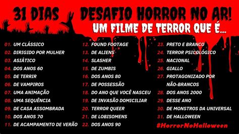 Horror No Ar On Twitter Se Não Estiver Participando Corre Que Ainda Dá Tempo