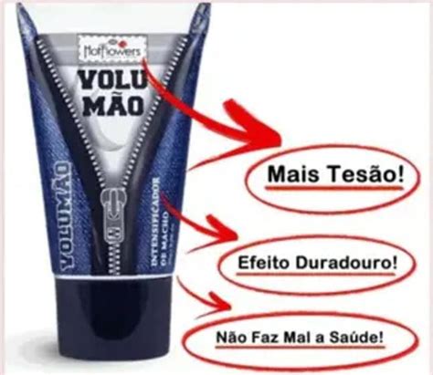 Gel Volumão Lubrificante Masculino 25G Hot Flowers Lubrificante Íntimo Sexual Magazine Luiza