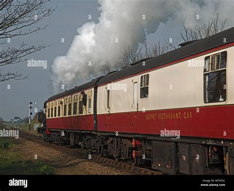 Steam Train North Norfolk Railway Stock Photo Alamy