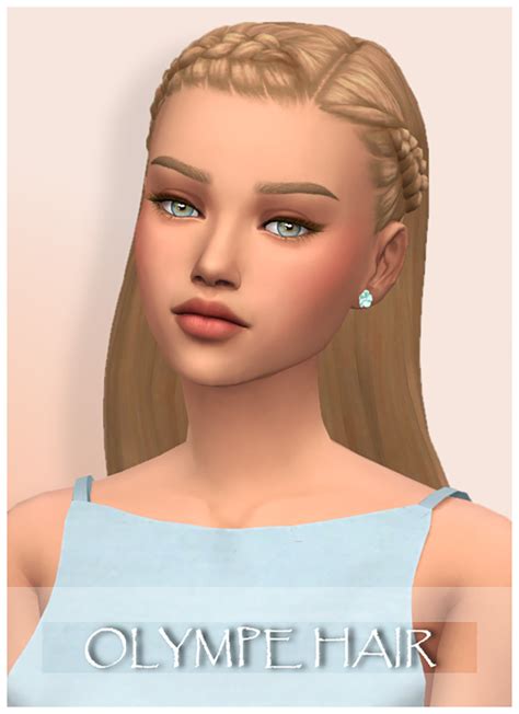 Sims 4 Maxis Match Braided Hair CC All Free All Sims CC