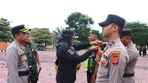 Polres Nagan Raya Gelar Apel Pasukan Operasi Mantap Brata Seulawah