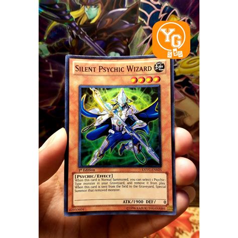 Yugioh SSS Thẻ bài chính hãng Silent Psychic Wizard EXVC EN025