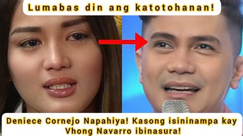 Update Deniece Cornejo Napahiya Kasong Isinampa Kay Vhong Navarro