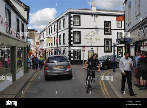 Keswick Town Centre Stock Photo Royalty Free Image 48801426 Alamy