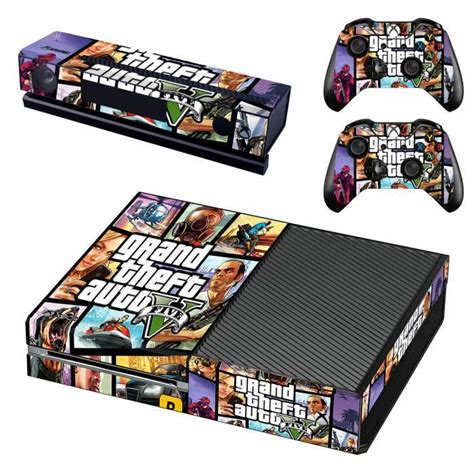 Brun Grand Theft Auto V Gta 5 Skin Sticker Decal Cover Pour Xbox One