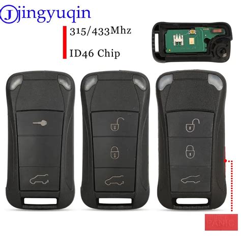 Jingyuqin Buttons Folding Smart Remote Car Key Fob Mhz