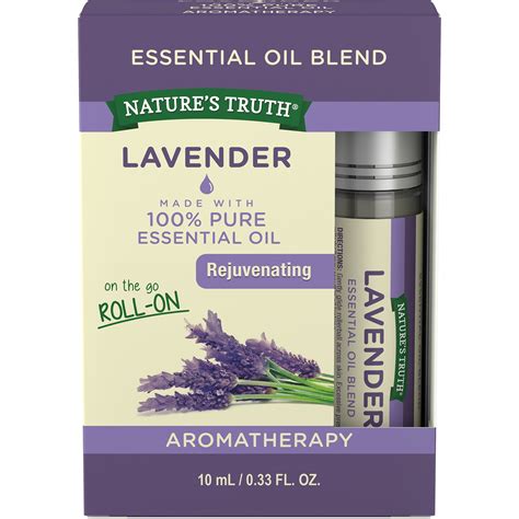 Lavender Essential Oil Roll On Soothing Blend 10 ML GC MS Tested