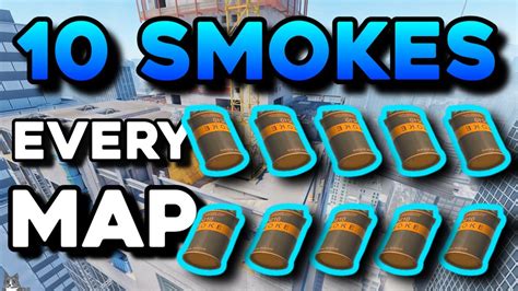 10 MUST KNOW Smokes For EVERY MAP In Counter Strike 2 YouTube