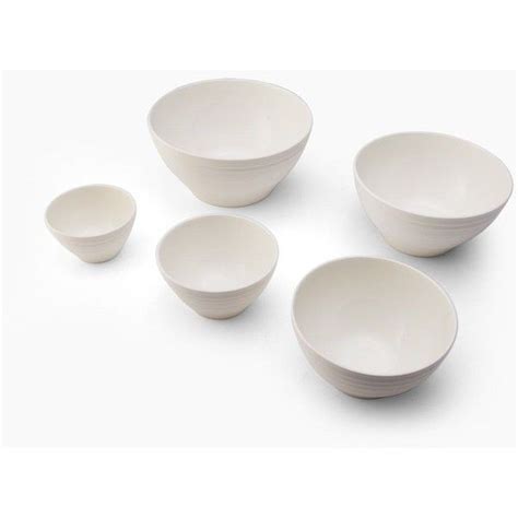 Swirl White Stacking Bowls Set Of 5 Stacking Bowls White Bowls Bowl