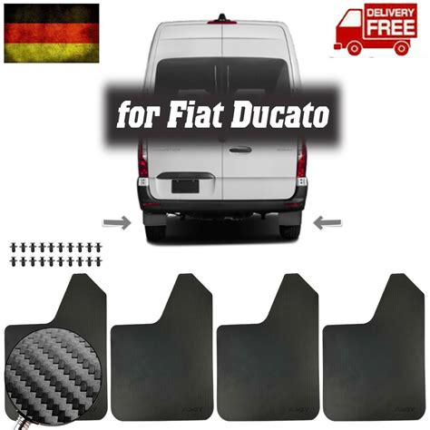 Stk Vorne Hinten Schmutzf Nger Spritzschutz F R Fiat Ducato Peugeot