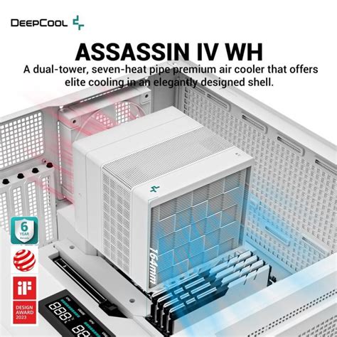 Jual Deepcool Assassin Iv White Dual Tower Cpu Processor Air Cooler