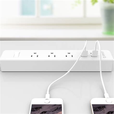 Orico Ac Outlets Usb Ports Surge Protector Hpc A U