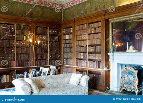 The Spanish Library At Harewood House Editorial Image Image Of Book