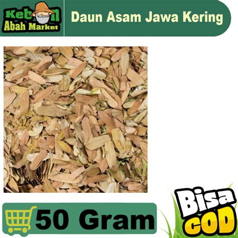 Jual Daun Asam Jawa Kering 50 Gram Shopee Indonesia