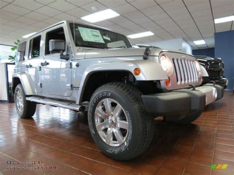 2013 Jeep Wrangler Unlimited Sahara 4x4 In Billet Silver Metallic Photo 8 688653 All