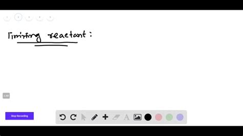 SOLVED:In a chemical reaction, what is the limiting reactant? The theoretical yield? The percent ...