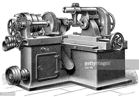 Cnc Milling Machine High Res Illustrations Getty Images