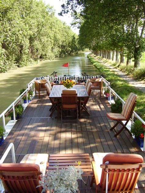 French Hotel Barge EMMA Canal Du Midi France Hotel Barge Cruise