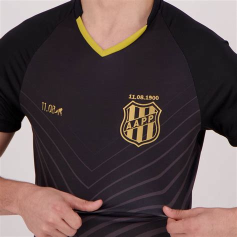 Camisa Ponte Preta Gold FutFanatics