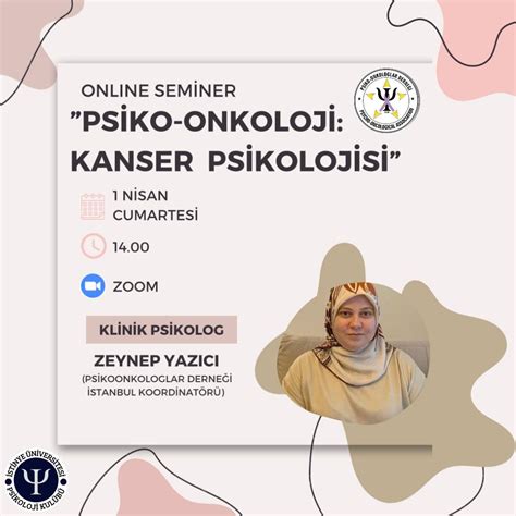 Psiko Onkoloji Kanser Psikolojisi Psikoloji Kulub Sa L K