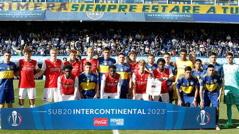 Copa Intercontinental Sub 20 2023 Boca Juniors AZ Alkmaar 1 1 4 1