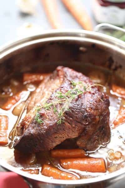 Sweet And Savory Braised Brisket Lemonsforlulu