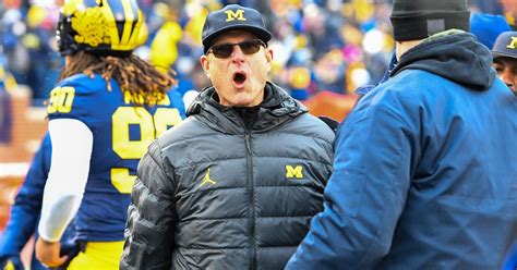 Michigan Recruiting Jim Harbaugh Is Set To See Priority Dl Target