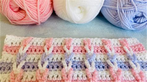 How To Crochet Jacobs Ladder Stitch YouTube