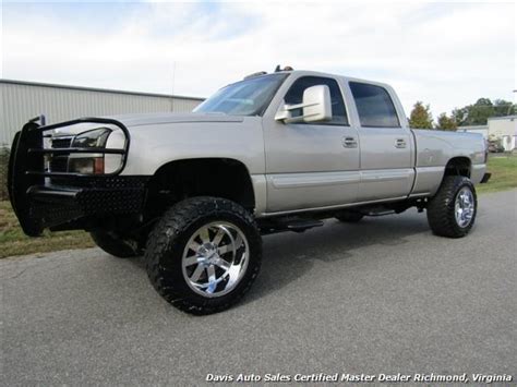 2007 Chevrolet Silverado 2500 Hd Lt Duramax Lifted Lbz 4x4 Crew Cab