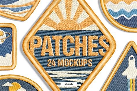 Shoulder Patch Template