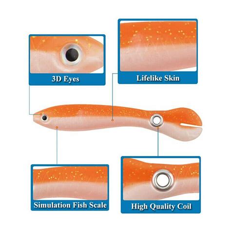 Pcs Fishing Lures Fake Bait Soft Bionic Fishing Lure Saltwater